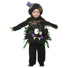 Crazy Spider Fancy Dress Costume Unisex Toddler Age 3-4 | Multi | One Size