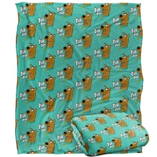 Scooby Doo Repeat Print Blanket - Multicoloured - One Size