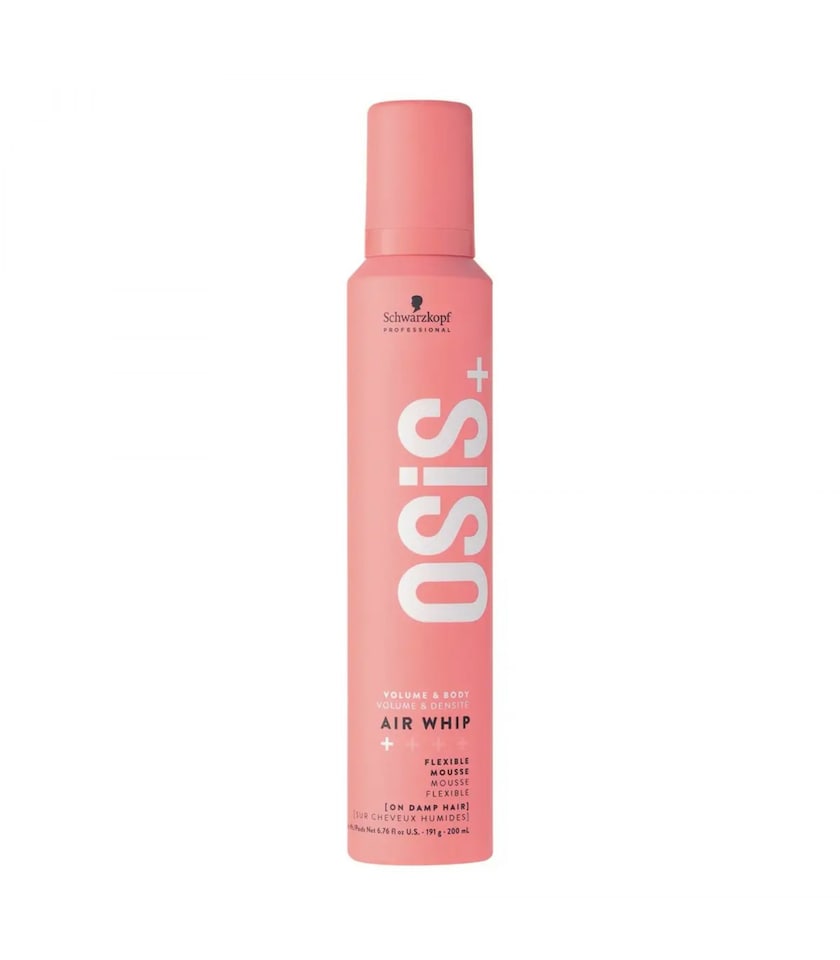 image 1 of Schwarzkopf Osis Plus Volume And Body Air Whip Flexible Mousse 200ml