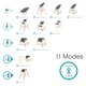 image 2 of Tutti Bambini Nova Birth to 12 Years Complete Highchair Package - White/Oak