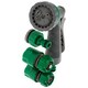 image 3 of Large Green PVC 30m (98ft) Garden Hose Pipe & Spray Attachment Ideal For Watering Plants | Green
