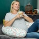 image 5 of Purflo Breathe Pregnancy Pillow - Botanical
