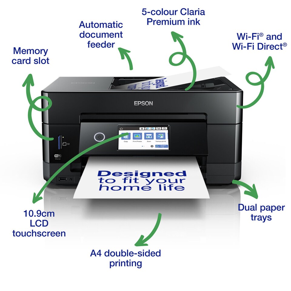 image 1 of Epson Expression Premium XP-7100 Multifunction Inkjet Printer