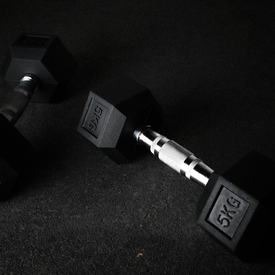 image 1 of GYM SETS UK Hex Dumbbell Pairs- (2 x 30kg (60kg))