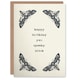 image 1 of Deaths Heads Hawkmoth Moth Vintage Style Drawing Birthday Card