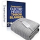 image 1 of Dreamcatcher Silver Soft Microfleece Electric Blanket Heated Throw 160x120cm Silver