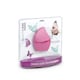 image 4 of MELISSA Electric Silicone Facial Cleansing Sonic Brush Face Skin Care Deep Cleaner Massager, USB Rechargeable - Pink