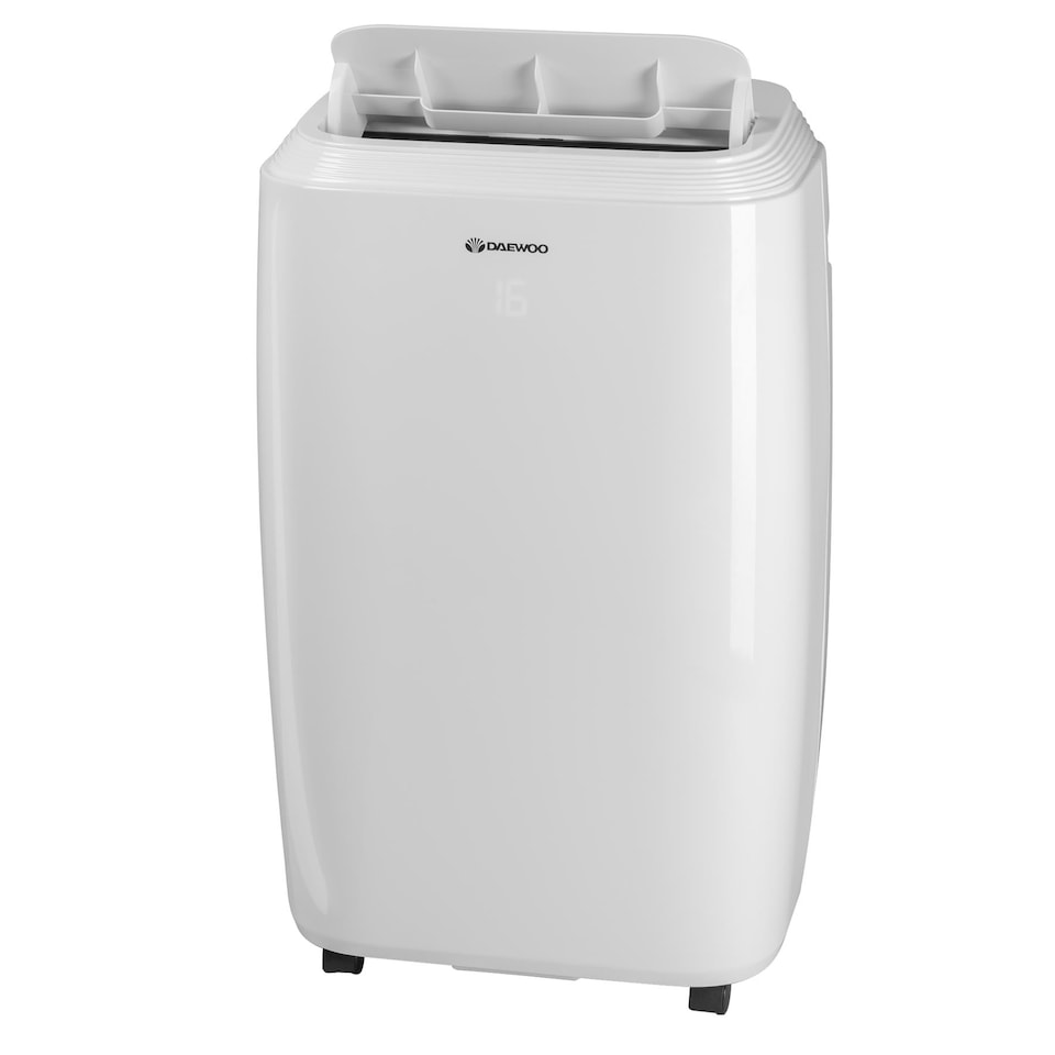 image 1 of Daewoo 12000 BTU 4 In 1 Portable Air Conditioner With Heating | White | 12000 BTU