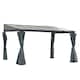 image 1 of Outsunny Outdoor Pergola Gazebo Party Tent Garden Sun Shelter 4 x 3m w/ Curtain