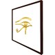 image 3 of Eye of horus (Picture Frame) Brown | Oak | XL