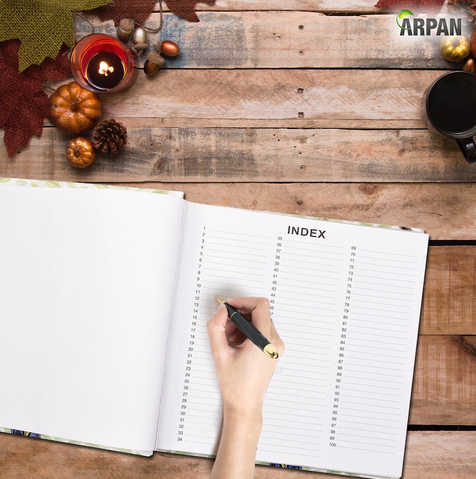 image 1 of ARPAN Photo Album for 200 Photos 6x4" (10x15cm) – Slip In Memo Album with Writing Space, Index Pages & CD/DVD Pocket – Picture Storage Album for Family, Wedding & Travel Memories
