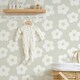image 1 of Ditsy Daisy Wallpaper in Stone Multi