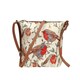 image 8 of Signare Tapestry Robin Sling Bag Cream