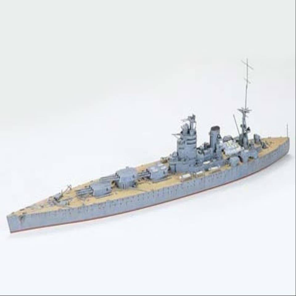Tamiya British Navy Battleship HMS Rodney (1:700 Scale)
