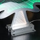 image 7 of 60cm Infinity Light up Christmas Tree Decoration with Green LEDs on Metal Base