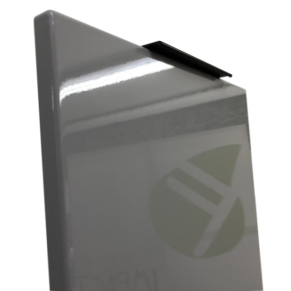 image 1 of Luna Kitchen End Panel Left Right Universal Wall Unit Grey Gloss 3000x720mm