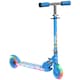 image 6 of HOMCOM Kids Scooter 2 Wheels W/ Lights Music Adjustable Height Foldable - Blue