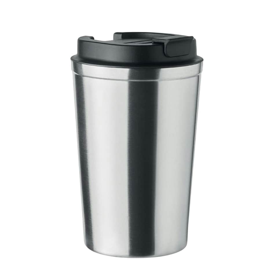image 1 of MidOcean Brace Double Wall 350ml Tumbler - Matt Silver - One Size | Multi | 1