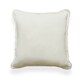 image 2 of BHS Cotton Cushion with Frayed Edge, Cream