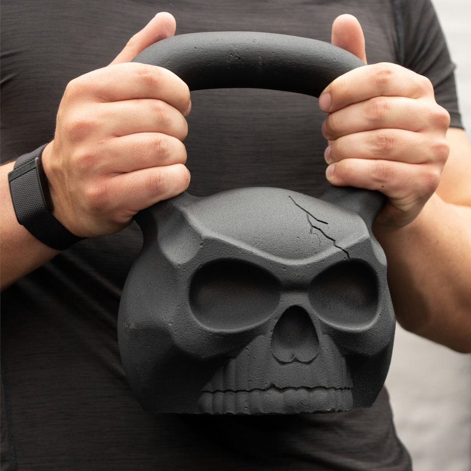 image 1 of Phoenix Fitness Skull Kettlebell 12KG