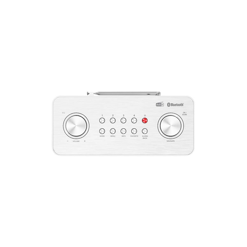 image 1 of Kenwood Audio CR-ST85DAB-W Smart DAB+ Radio - White