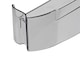 image 5 of SPARES2GO Fridge Shelf Refrigerator Bottle Bar Tray for New World NW801LA, 444445679 Clear