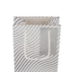 image 7 of Hallmark Pack Of 3 Bottle Bags - Silver Waves