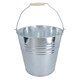 image 3 of 10L Galvanised Steel Metal Bucket Pail Water Coal Fire Greenhouse Garden Plants 1pc