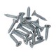 image 7 of 16in / 400mm Heavy Duty T Tee Hinges For Shed + Garden Gates Zinc Plated 4pc Silver