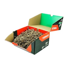 Timco - C2 Strong-Fix Multi-Purpose Premium Screws - Industry Pack - PZ - Double Countersunk - Yellow (Size 5.0 x 60 - 1000 Pieces)