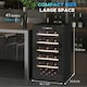 image 7 of HOMCOM 41 Bottle Wine Cooler Fridge, Freestanding Wine Refrigerator 