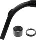image 1 of SPARES2GO Curved End Suction Hose Handle compatible with Hitachi Vacuum Cleaner (35mm)