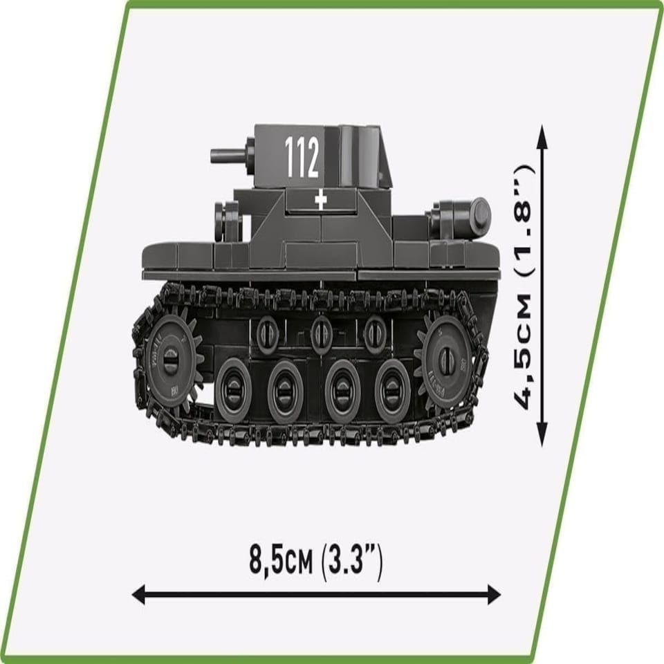 image 1 of Cobi 2740 - World War II - 3 Tank Pack 595 pcs