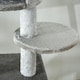image 8 of PawHut Floor To Ceiling Cat Tree, 255cm Adjustable Height, Grey