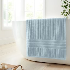 Bianca Hotel Cotton Bath Sheet | Blue | Bath sheet