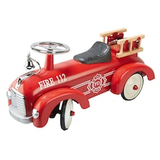 Goki Metal Ride On Fire Brigade Truck