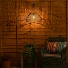 ValueLights Brown Outdoor Overhead Light