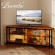 image 9 of Levede 120CM RGB LED Light Wooden TV Cabinet for Max 55 Inch TV Storage Unit