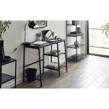 Premium Classic Smoked Glass Desk