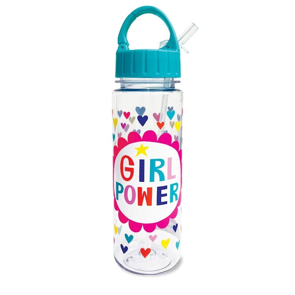 Rachel Ellen Girl Power Water Bottle 24 x 6.5 cm