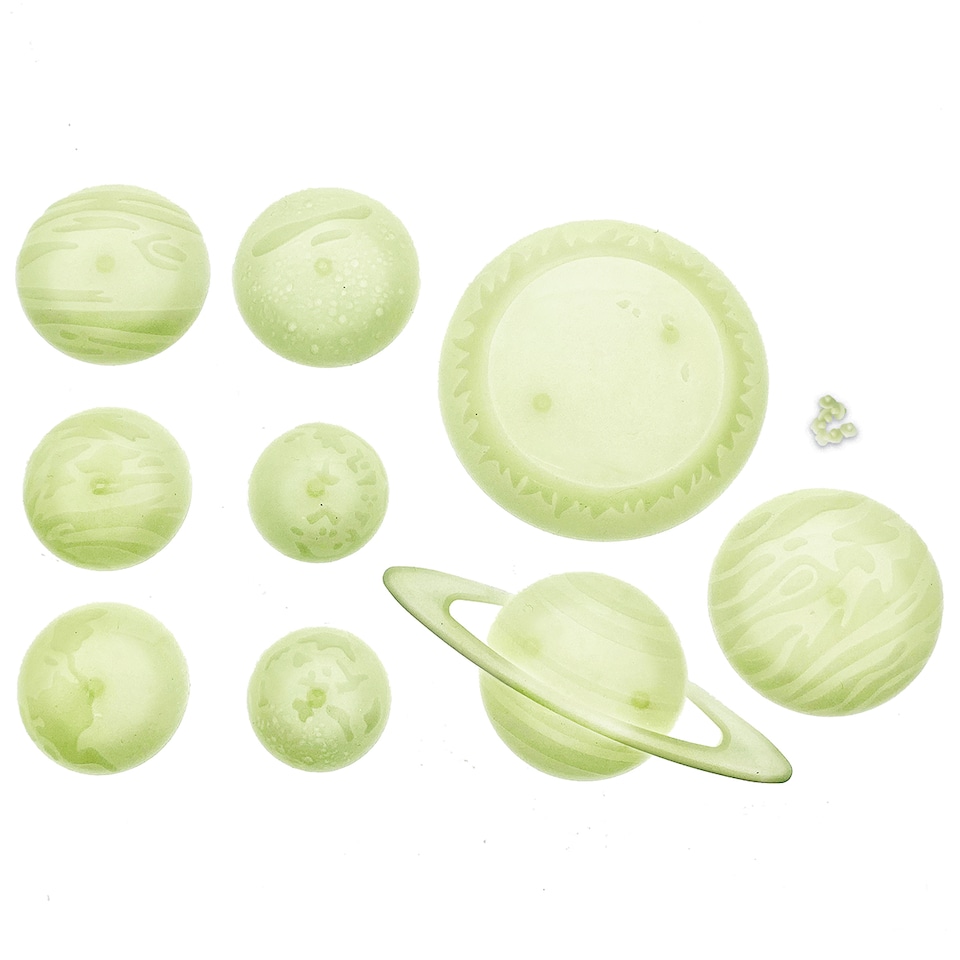 image 1 of Glow-In-The-Dark 3D Solar System