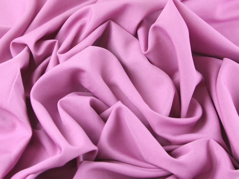 Minerva Core Range Pink Soft Touch Crepe Fabric for Dressmaking, 110cm / 43" Wide - per metre