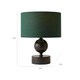 image 7 of ValueLights Anthony Candlestick Table Lamp Green Shade