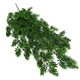 image 2 of Pack of 6 x Hanging UV and Fire Resistant Artificial Clustered Fern Plant 128cm