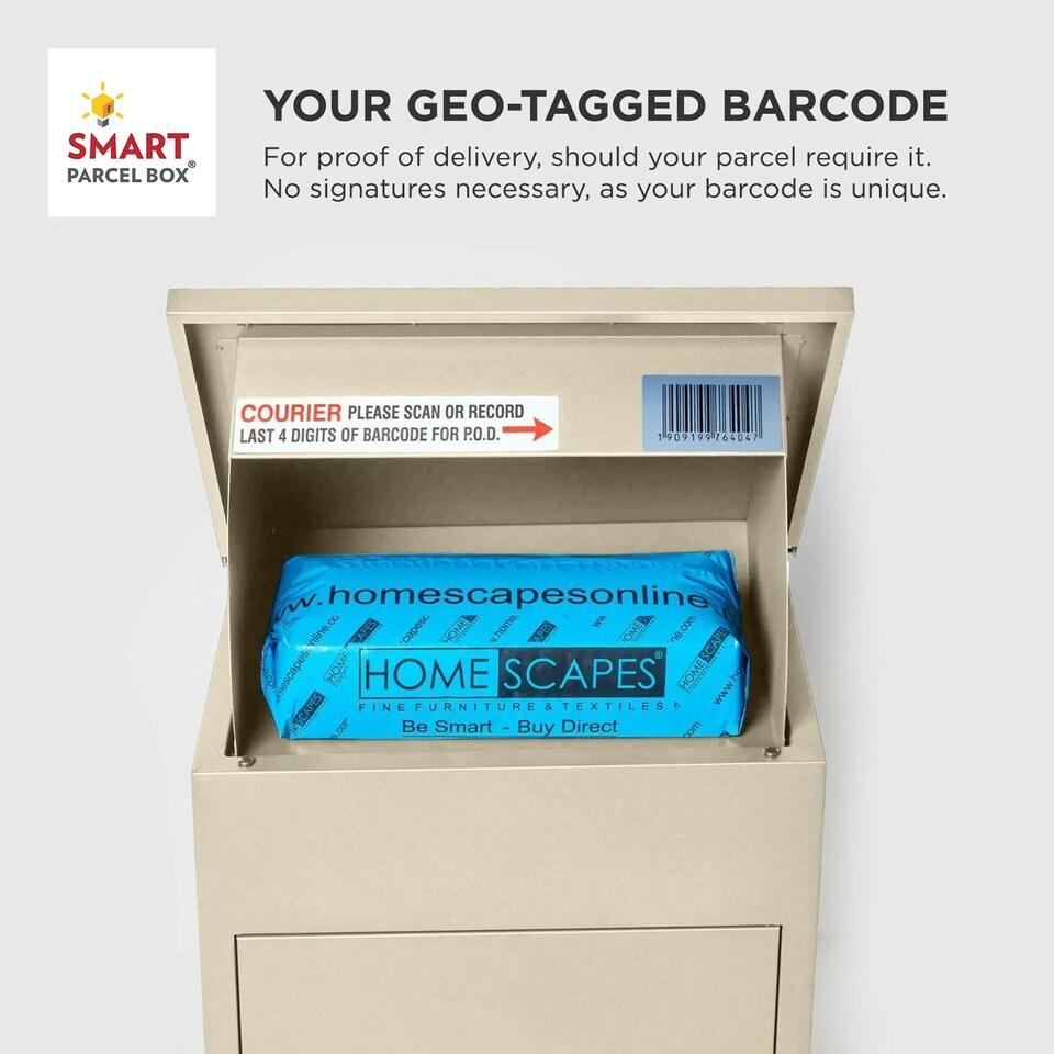 image 1 of SMART PARCEL BOX® Medium Front Access Cream