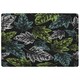image 1 of Leaf Print on Dark Background (Rug) Multi | Medium: 80x150cm
