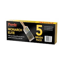 Purdy Monarch Elite Paint Brush - Tipped and flagged - 5 Piece Set