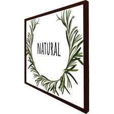 Natural (Picture Frame) Brown | XL