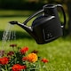 image 5 of 6L Black Watering Can With Detachable Sprinkler Rose