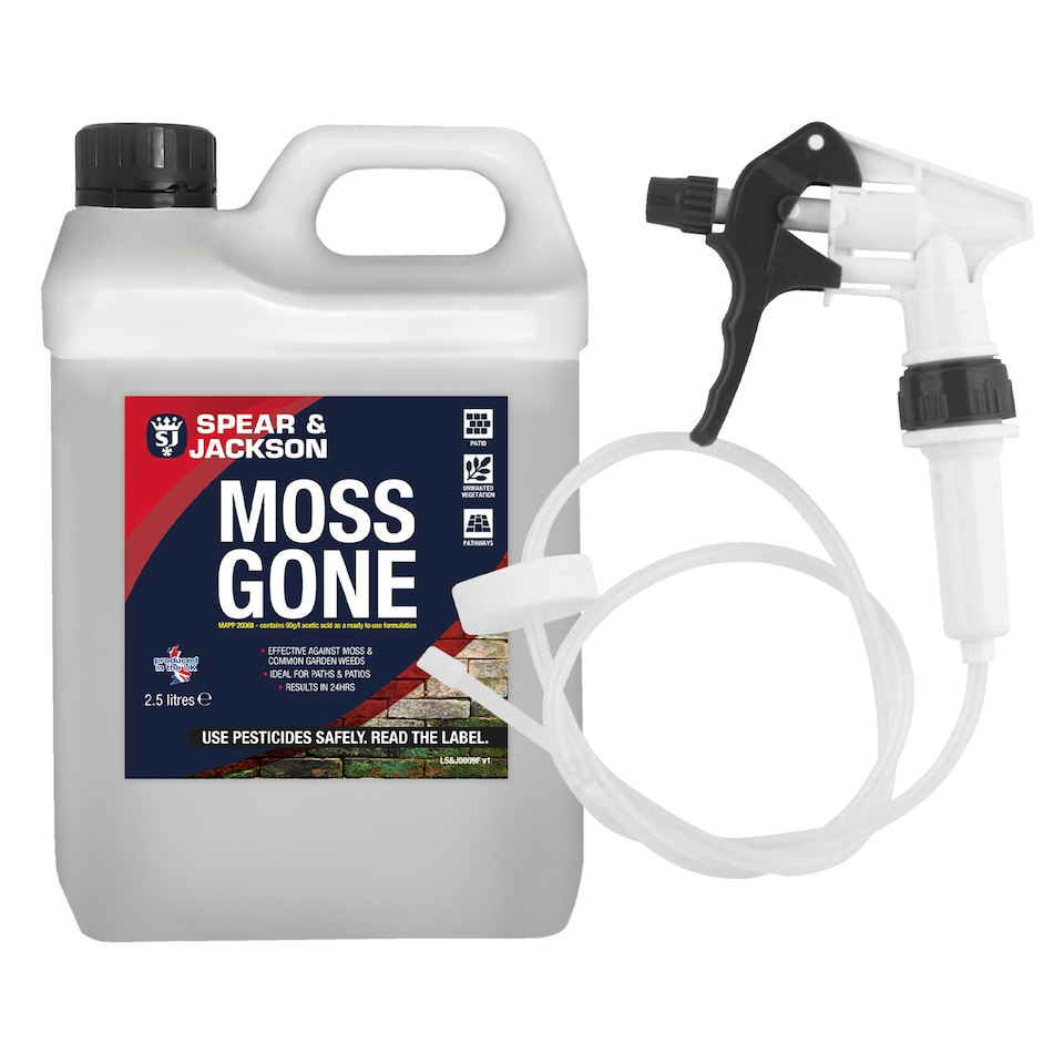 image 1 of Spear & Jackson Moss Gone - Moss Killer 2.5L + LHT